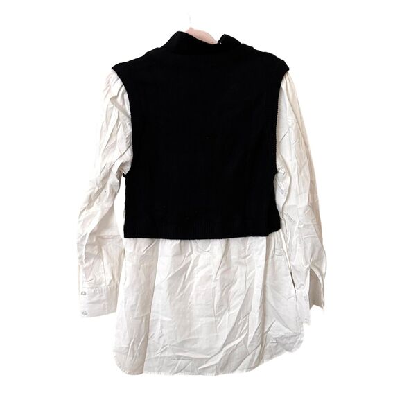 1 STATE Vest Button-Up Shirt NWT Sz Small‎ - Picture 4 of 5